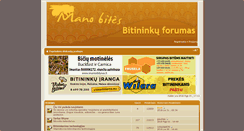 Desktop Screenshot of mano-bites.lt